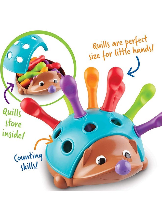 ليرننج ريسورسز Spike Fine Motor Hedgehog Toy 10x15x20cm - لعبة تنمية وتعلم الأطفال الصغار 10x15x20cm - Image 2